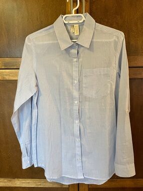 Japna Light Blue Women’s Button-Down Shirt